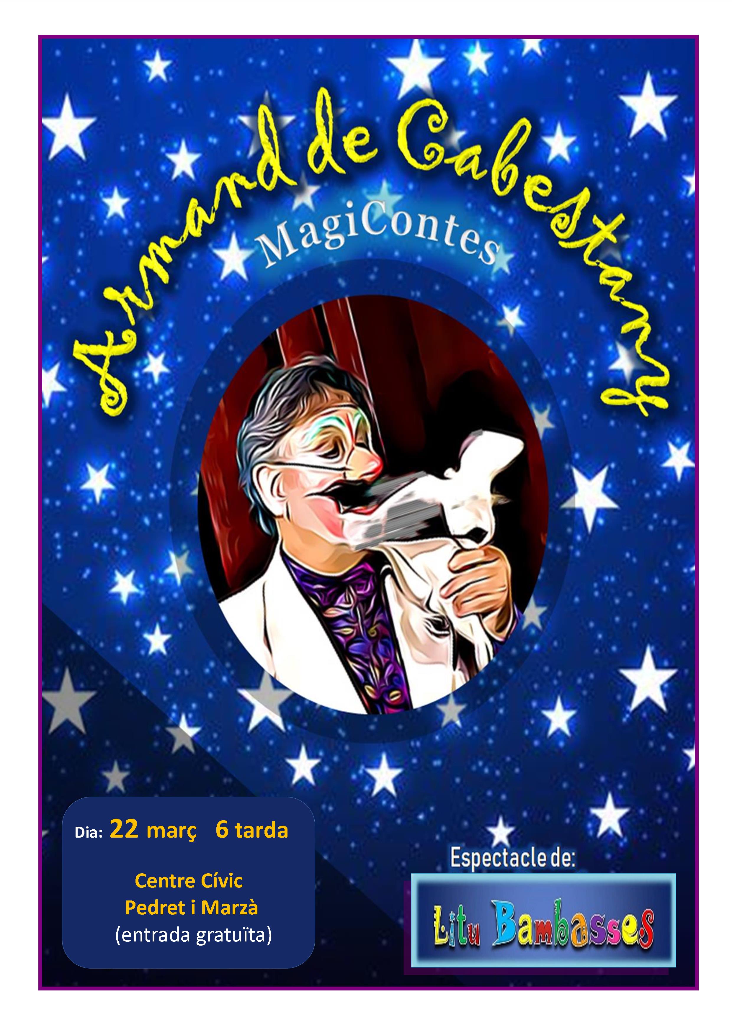 Cartell Magi Contes 22-03-20. Pedret